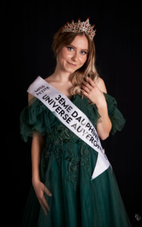 Eloïse, 3 ème dauphine Miss Petite Universe Auvergne 2023